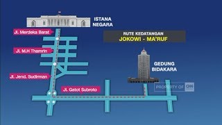 Pengaturan Lalu Lintas Debat Perdana Capres-Cawapres 2019