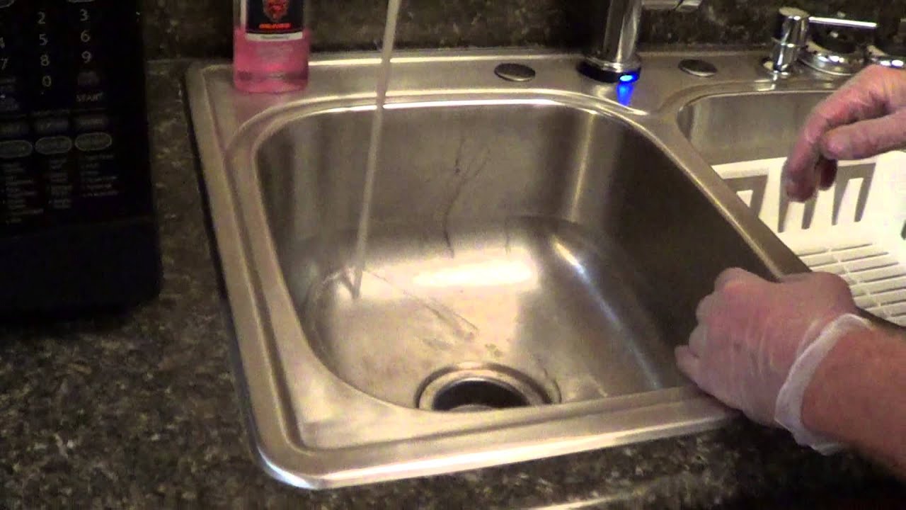 deep clog kitchen sink