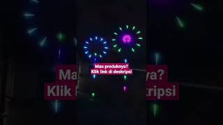 Lampu Led Unik Motif Kembang Api