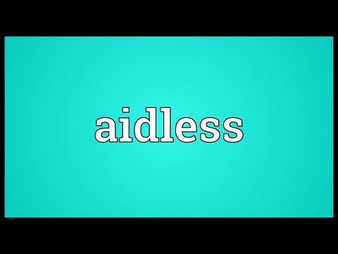 Header of Aidless