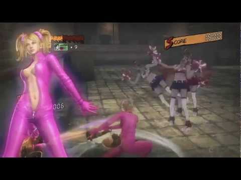 Lollipop Chainsaw Juliet an friends Cordelia and Rosalind - Japanese Trailer