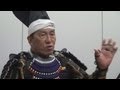 阿藤快さんが段ボール甲冑で小田原北条五代祭りPR/神奈川新聞(カナロコ)
