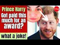 Prince Harry SHOCKING FEE to Present Vanity Award (another one)