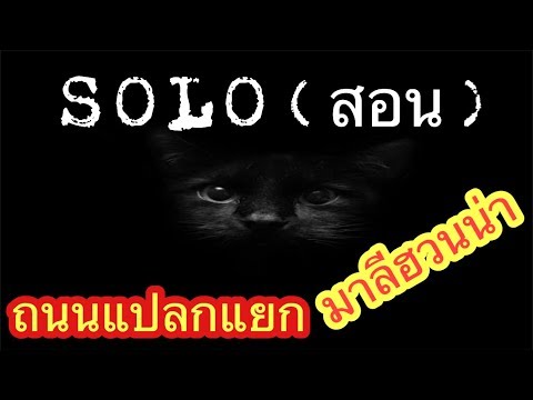 SOLO(สอน) : ถนนแปลกแยก ~ มาลีฮวนน่า