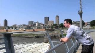 Des Moines Iowa Riverwalk Pedestrian Bridge Visit