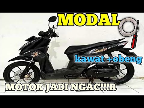 HONDA BEAT STREET | lemot. ngempos di tanjakan | solusi nya cuma modal obeng dan kawat auto ngacir