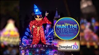 Paint The Night Parade 2025 Disneyland 70Th Celebration Version Disneyland