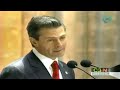 El presidente Enrique Peña Nieto recibe en Palacio Nacional a Ollanta Humala