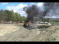 4x4 Truck Fire Home Grown Up in Smoke Back Country 4 Wheelers Event 2010
