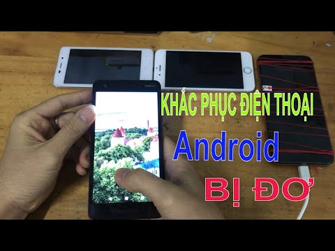 điện thoại bị đơ không bấm được và cách khắc phục
