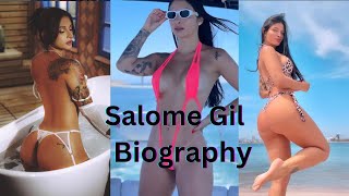 Salome Gil Biography | Salome Gil Tiktok  | Weight Height Neth Worth Bio data | 