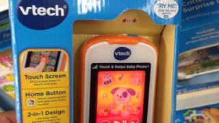 Vtech Touch & Swipe Baby Phone Review & Demo