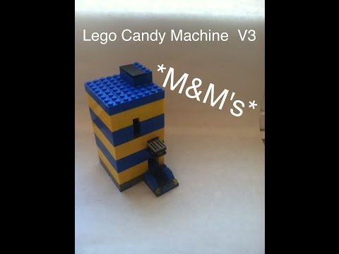 how to make a lego candy machine that takes money tutorial