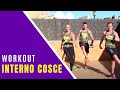 Jill Cooper - La sfida di 7 gg Natale 2013 4° allenamento interno cosce