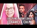 LUIS FONSI, DEMI LOVATO - ÉCHAME LA CULPA (REACTION) | Sisley Reacts