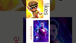 Iron Man Vs Little Singham