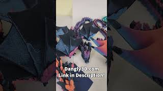 Winged Wolf Dragons Available In The Dangly3D Shop