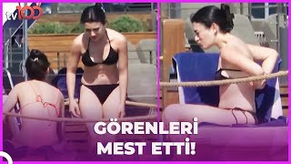 Özge Yağızın Bodrum Kaçamağı... İlk Kez Bikinili Görüntülendi