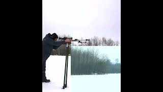 Custom 308 Standing Position Off Fence Posts At 325 Yards