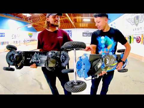 BACKFLIP A MOUNTAIN BOARD?!