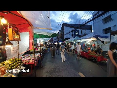 ถนนคนเดินวัวลาย เชียงใหม่ 2563