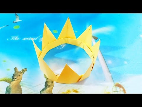 Gấp Mũ Vương Miện | How To Make An Origami Diadem