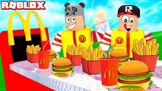 Hamburger Fabrikası Kurduk!! - Panda ile Roblox Burger Shop Tycoon