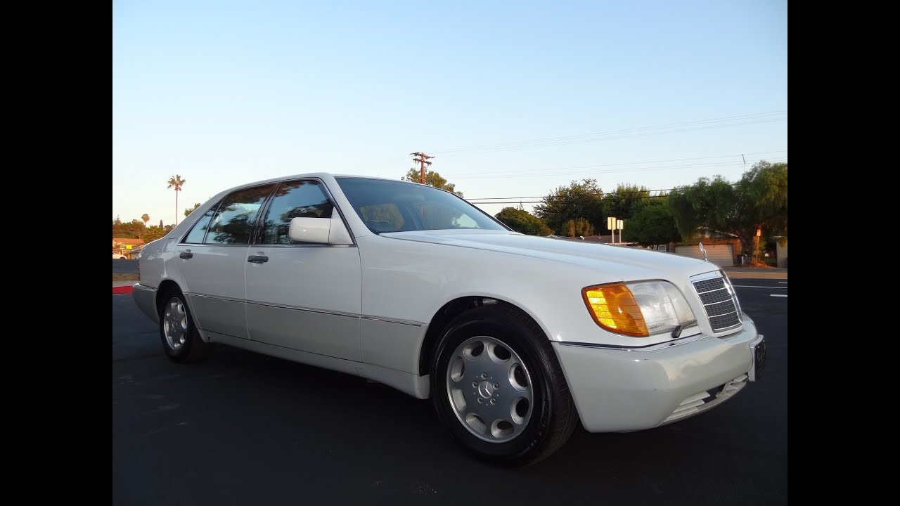92 Mercedes Benz 500SEL W140 S500 500 SEL Big Body Sedan ...