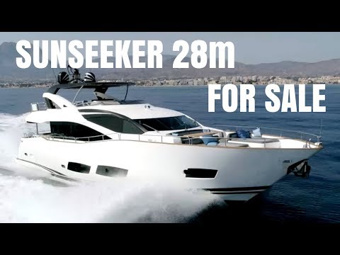 Sunseeker 28m Yacht For Sale - Walk Through Video