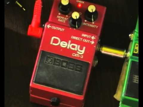 Boss DM-3 Delay demo