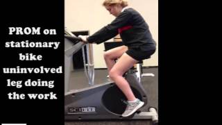 ACL Rehab Forum: Therapy - Week 2