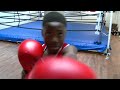 #1 Boxing Kid 11 year old boxer Training Jojo Awinongya Jr
