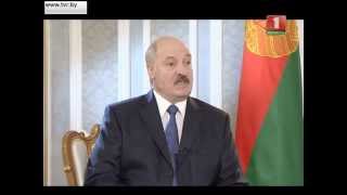 интервью Александра Лукашенко телеканалу «Евроньюс» 3.10.2014 часть 1 (телеверсия)