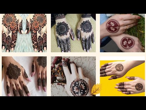 15 most beautiful tikki mehndi designs/Latest and attractive mehndi designs part 32