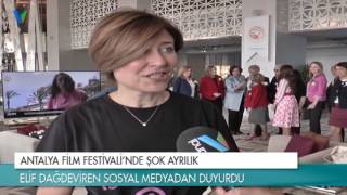 Antalya Film Festivali'nde Şok Ayrılık