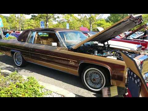 1981 METALLIC GOLD + BROWN CADILLAC COUPE DEVILLE PIERRE CARDIN SPECIAL EDITION