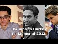 Fabiano Caruana vs Magnus Carlsen: Tal Memorial Blitz 2013