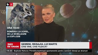 360 De Grade Cu Alina Bădic. Horoscopul Săpt.19-25 Oct.2025.Invitați Monica Tatoiu, Niță Mircea.p23