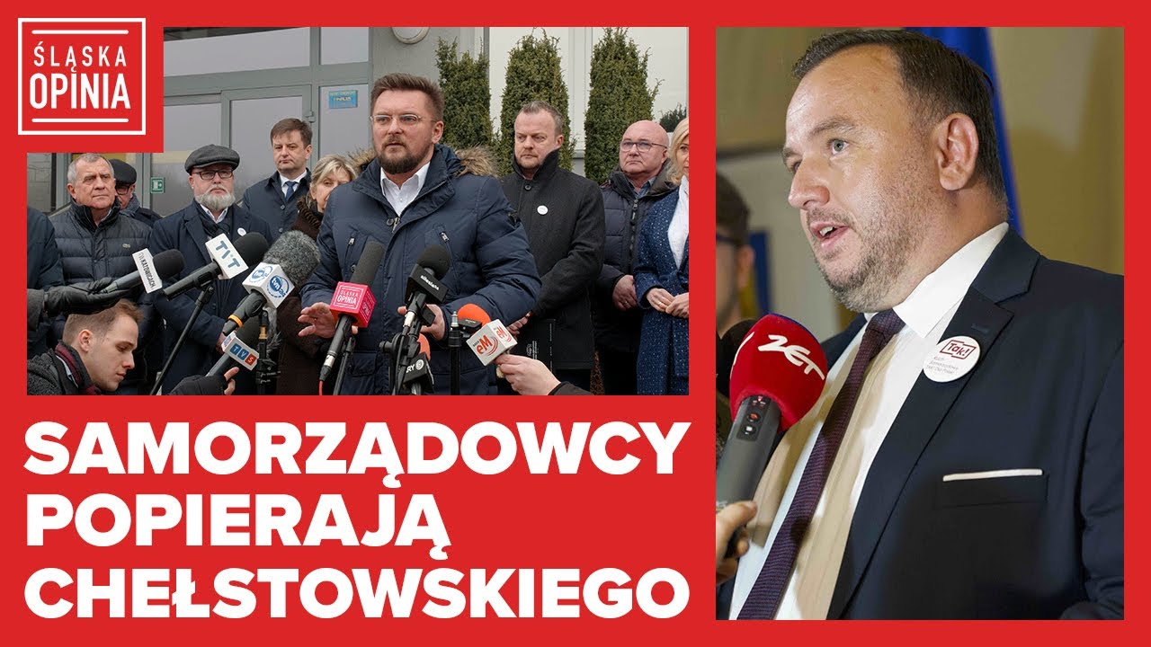 Samorządowcy popierają marszałka Chełstowskiego