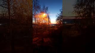 Закат Солнца На Управе В Городе Самаре. Первое Видео На Селфи-Палке.