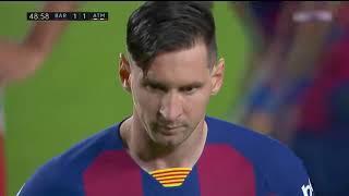 Lionel Messis 700Th Goal Thanos Snap Celebration Stereo Hearts Edit