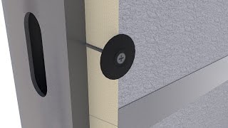 Fastening systems to attach rigid foam insulation, building wrap, and lath from Rodenhouse Inc.