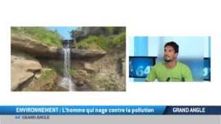 Environnement : l'homme qui nage contre la pollution