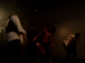 Bree, Drew, Coco, and Ron dancin at the drag show