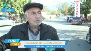 Təhlükə Ilə Üz-Üzə Qalan Göynük Kənd Sakinləri Canlı Yayım