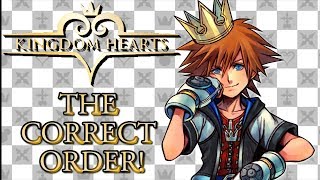 The Correct Order To Play The Kingdom Hearts Games!