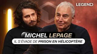Il Sévade De Prison En Hélicoptère Michel Lepage, Lun Des Plus Gros Braqueurs Français