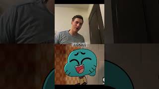 Cartoon Vs Real Life Gumball Is Crying