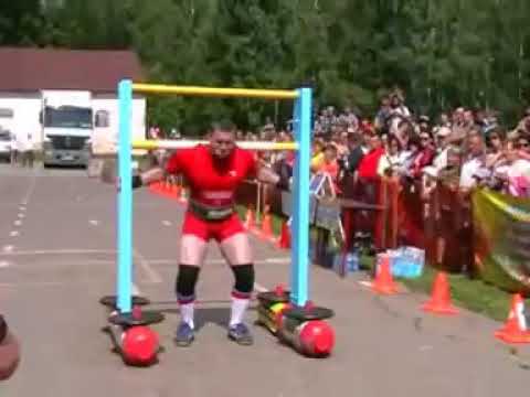 "Богатырские забавы" - уникальное силовое шоу (2004-2013)
