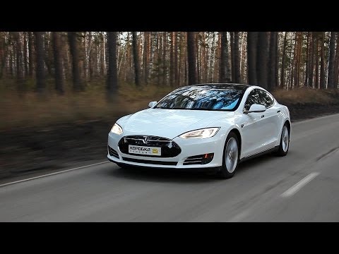 автомобиль tesla model s тестдрайв видео